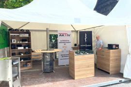 Aktiv Ladenbau präsentiert den Outdoor-Ofen HEAT HUNTER